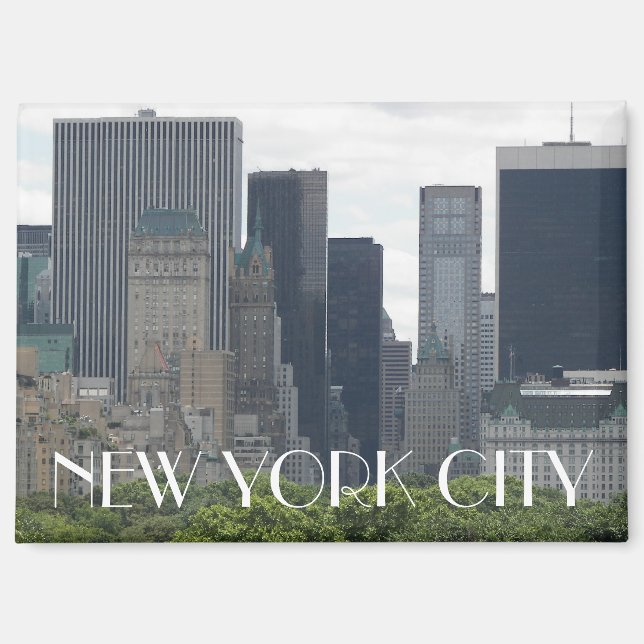 Aimant New York City Manhattan Skyline (Recto)