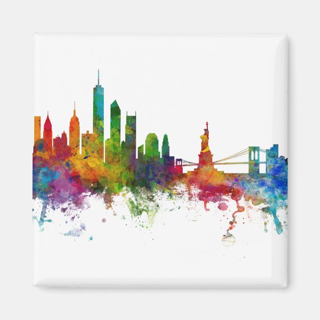 Aimant New York Skyline (Devant)