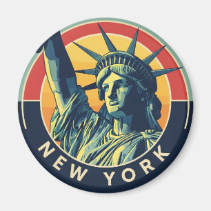 Aimant New York Statue de la Liberté Voyage