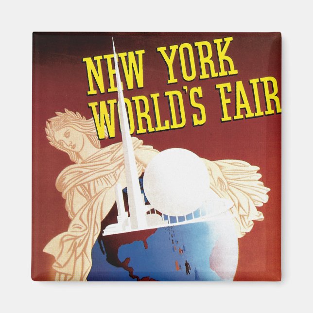 Aimant New York World's Fair (Globe) (Devant)