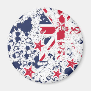 Aimant New Zealand FLAG KCALIMA, effet par Masanser