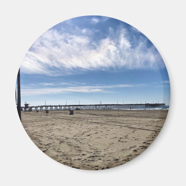 Aimant Newport Pier, Newport Beach, Californie (Devant)