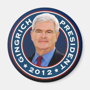 Aimant Newt Gingrich Conservateur pour le président