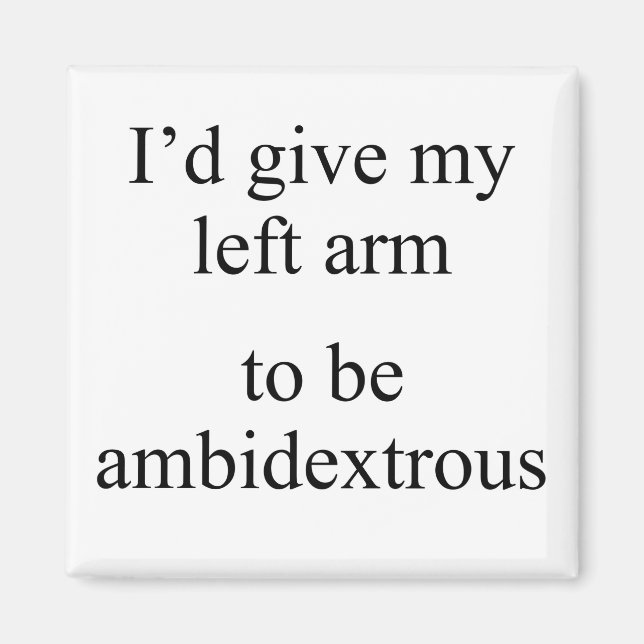 Aimant Ni gauche ni droite (Devant)