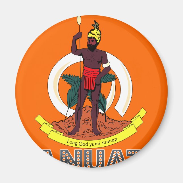 Aimant Ni Vanuatu Emblem (Devant)