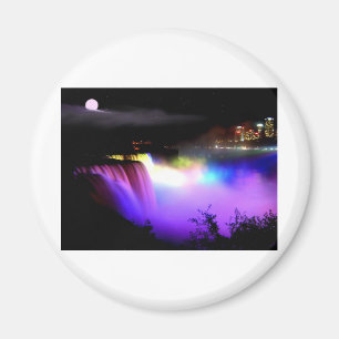 Aimant Niagara-Falls-sous-projecteurs-la nuit