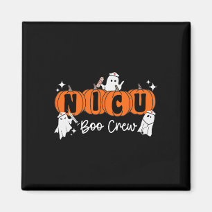Aimant Nicu Boo Crew Costume Citrouille fantôme Nicu Nurs