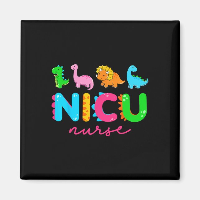 Aimant NICU Infirmière Animal Infirmière Appréciation Nic (Devant)