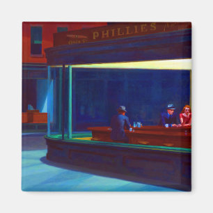 Aimant Nighthawks d'Edward Hopper