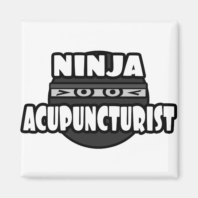 Aimant Ninja Acupuncturist (Devant)