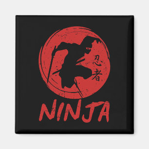 Aimant Ninja En Formation Ninja Guerrier Obstacle Cours K