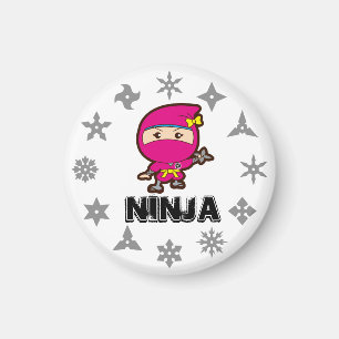 Aimant Ninja Girl