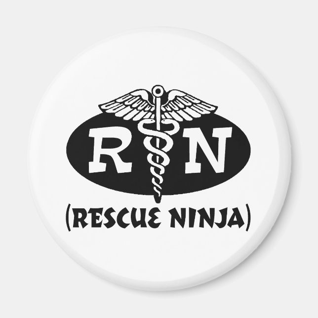 Aimant Ninja Nurse (Devant)