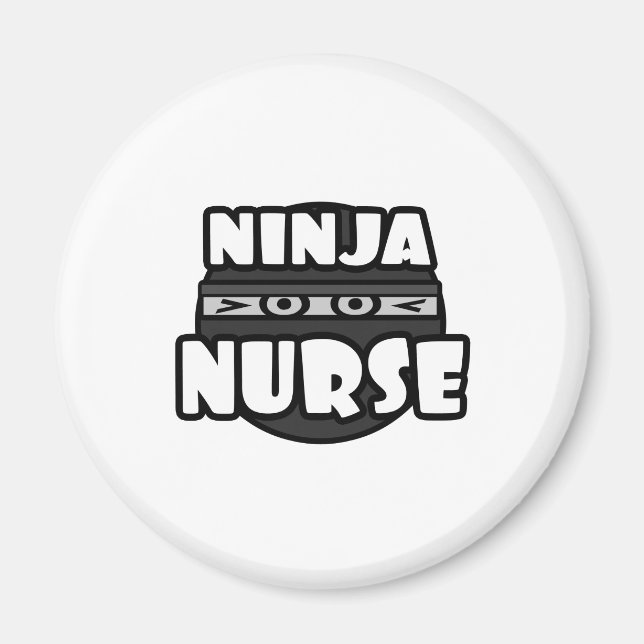 Aimant Ninja Nurse (Devant)