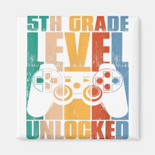 Aimant Niveau 5e Année Déverrouillé Retour À L'École Jeu 