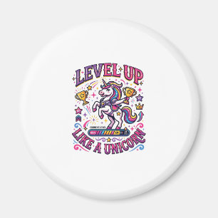 Aimant Niveau de licorne monte comme une licorne publicit