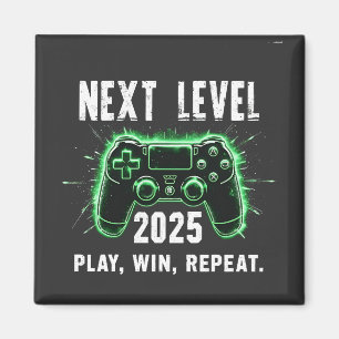 Aimant Niveau suivant 2025 Jouer Gagner Répétez Joueur de