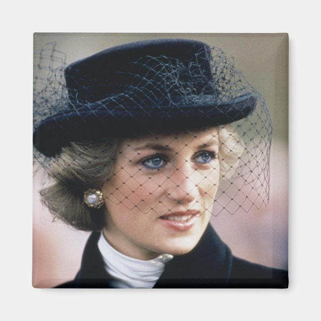 Aimant No.44 Princesse Diana France 1988 (Devant)