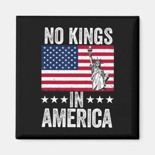 Aimant No Kings In America Flag Protest Save Democracy 9