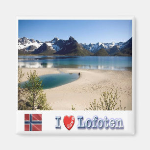 Aimant NO - Norvège - Lofoten - Panorama I Love