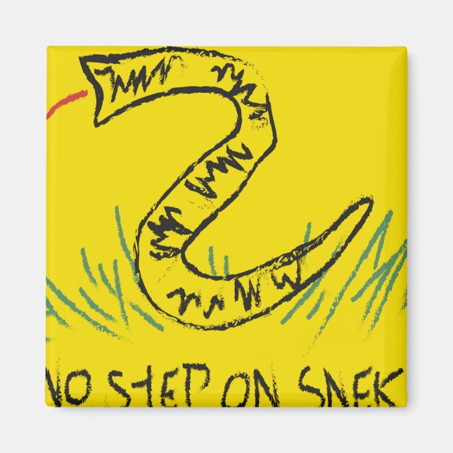Aimant No Step On Snek Gadsden (Devant)