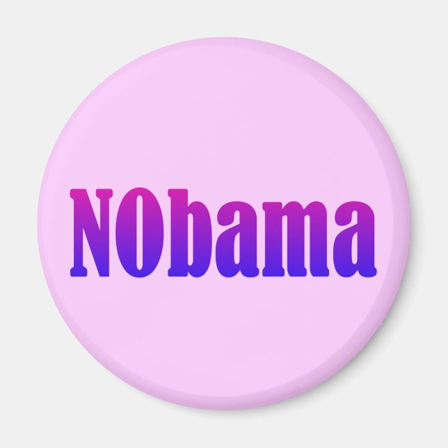 Aimant NObama (Devant)