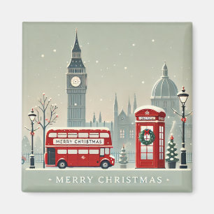 Aimant Noël à Londres   Big Ben & Festive Londres