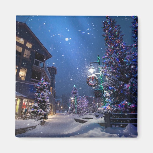Aimant Noël à Whistler Village, Canada (Devant)