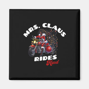 Aimant Noël afro-américain Mme Claus X-mas