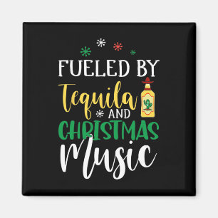 Aimant Noël Alimenté Par La Tequila Et La Musique De Noël