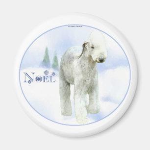 Aimant Noel Bedlington Terrier