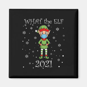 Aimant Noël Ce que l'Elf 2021 amusent Noël