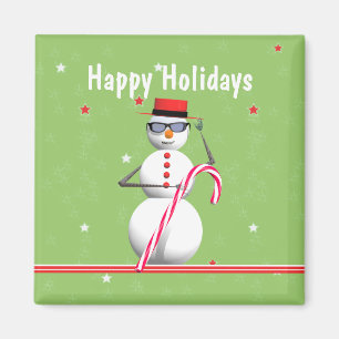 Aimant Noël Holiday Snowman