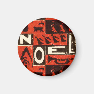 Aimant Noel Rouge