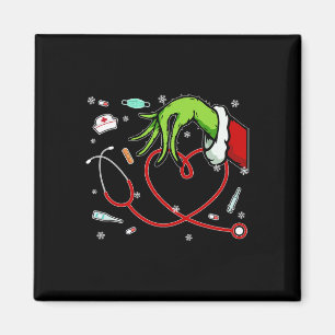 Aimant Noël Xmas Cœur Infirmière Aide-Soignante Usint Réa