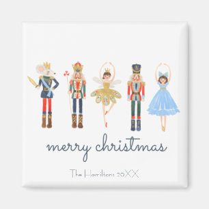 Aimant Noisette personnalisée Joyeux Noël
