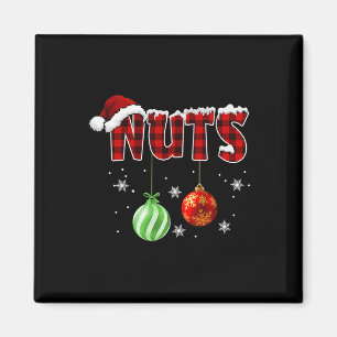 Aimant Noix de poitrine Noël Correspondantes Couple châta