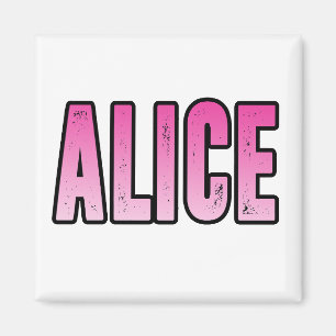 Aimant Nom Alice