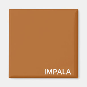 Aimant Nom de couleur brun Impala