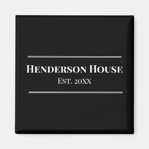 Aimant Nom de la maison Année de création Merch Black Fam