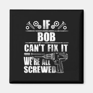 Aimant Nom du cadeau Réparez ça drôle Anniversaire Person