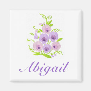 Aimant NOM FAIT SUR COMMANDE - fille de Sweetpea/aimant