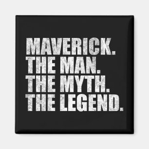 Aimant Nom Maverick, Maverick L'Homme La Légende