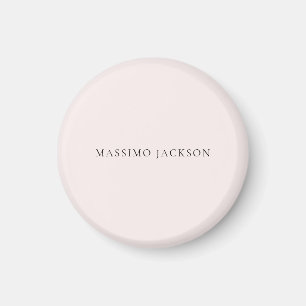 Aimant Nom Minimaliste Moderne Simple Couleur Pastel