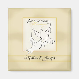 Aimant Nom personnalisé, Bénédiction pour l'anniversaire 