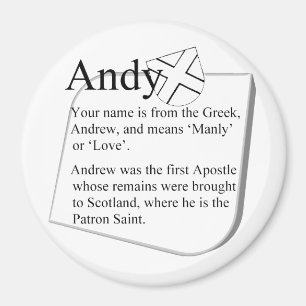 Aimant nommé : Andy