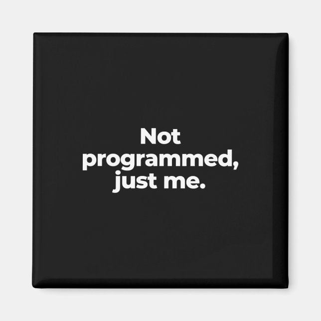 Aimant Non programmé (Devant)