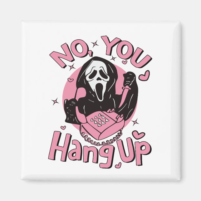 Aimant Non, T'As Accroché La Chemise, Ghostface Valentine (Devant)