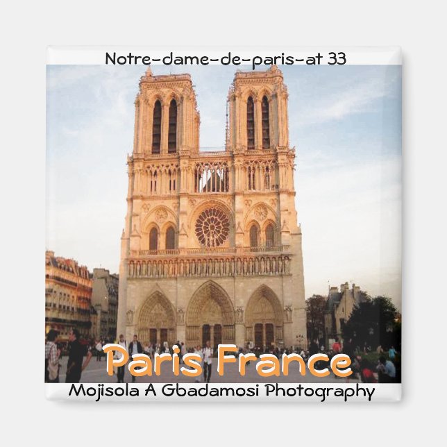 Aimant Norte-dame-de-paris-at 33 (Mojisola A Gbadamosi) (Devant)