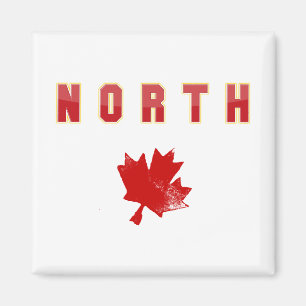 Aimant North maple leaf